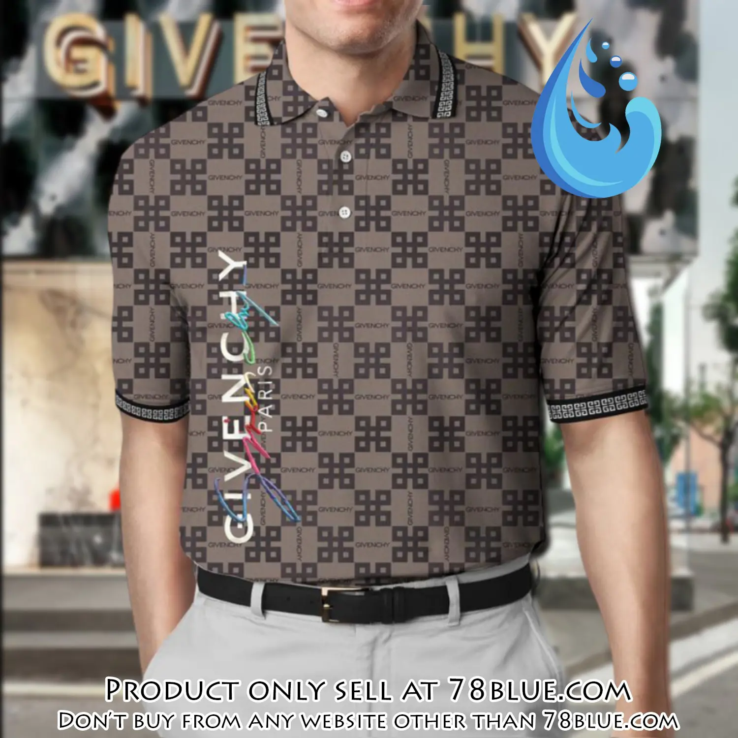 Givenchy premium polo shirt  luxury polo shirt for men pls513 78b1348269